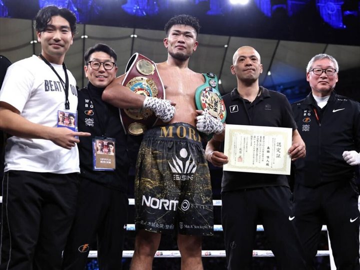 森脇唯人選手、東京ドームで二冠王座を戴冠
